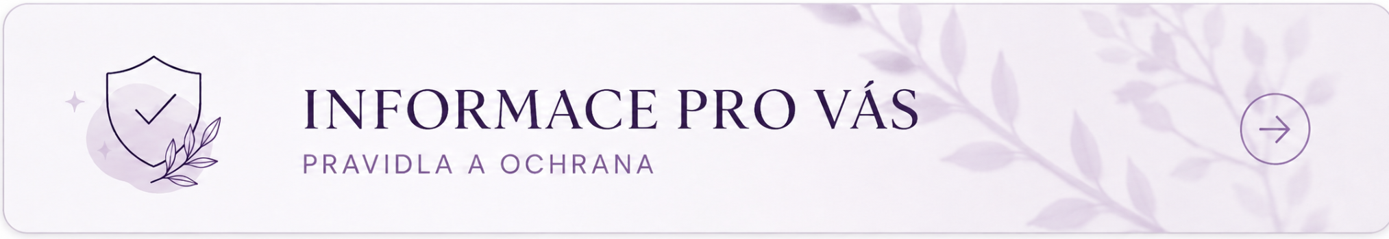 Informace pro Vás